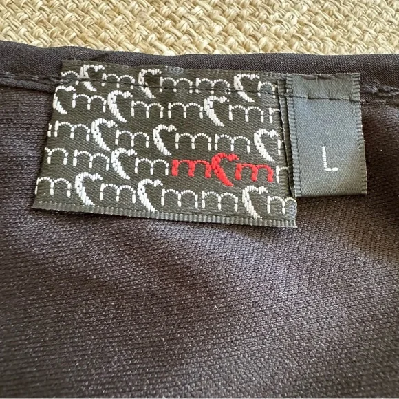 M Heart M Sleeveless Pleated Fully Lined Dress Size Large Like New - Picture 6 of 8